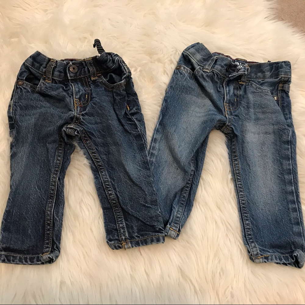 2 pairs Osh Kosh Jeans